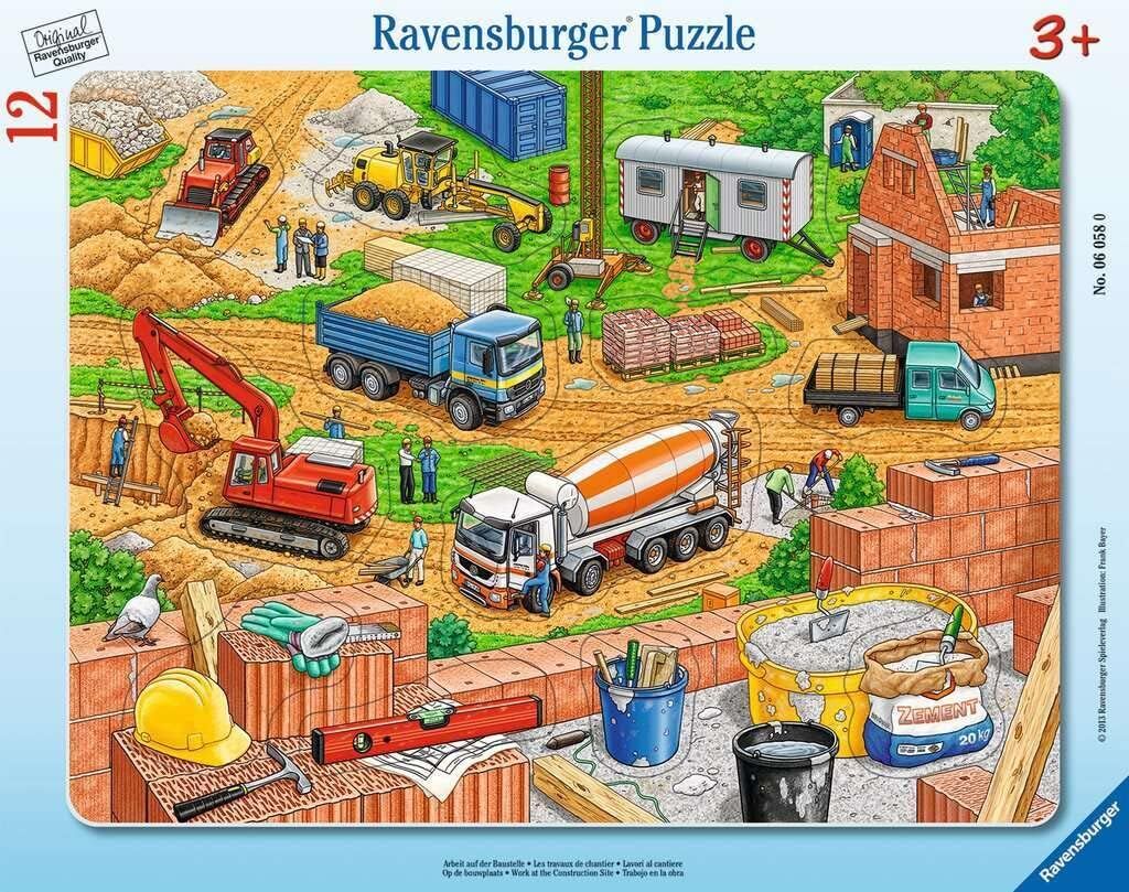Ravensburger 06058 - Arbeit auf der Baustelle