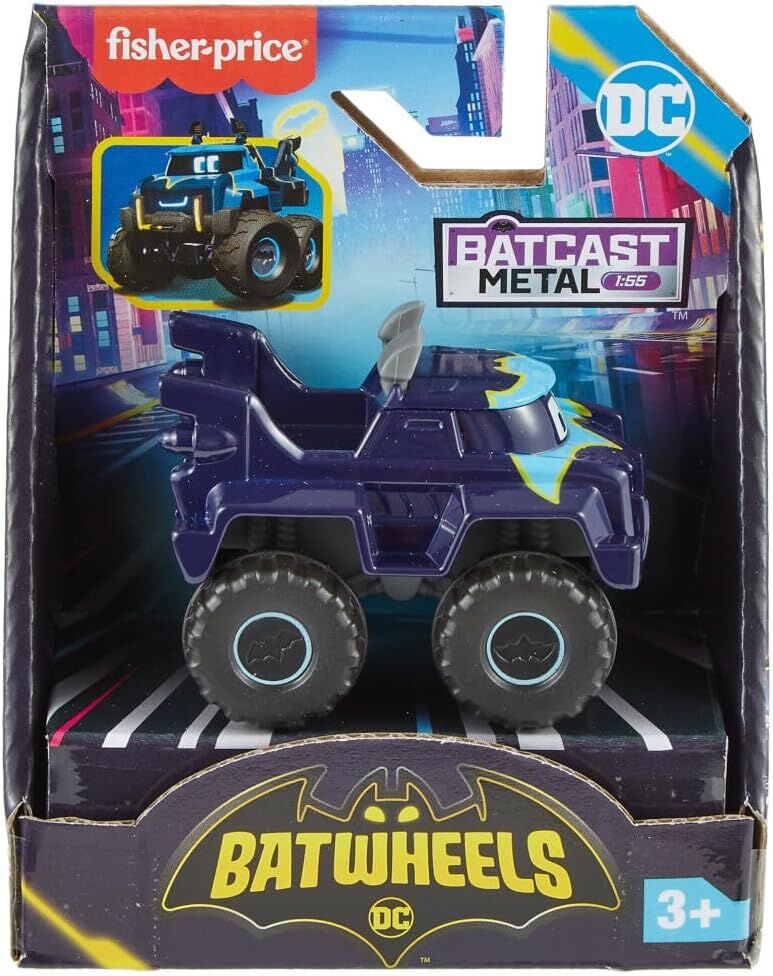 Fisher Price Batwheels Tekli Araç Serisi HML12 - Hml18 Buff