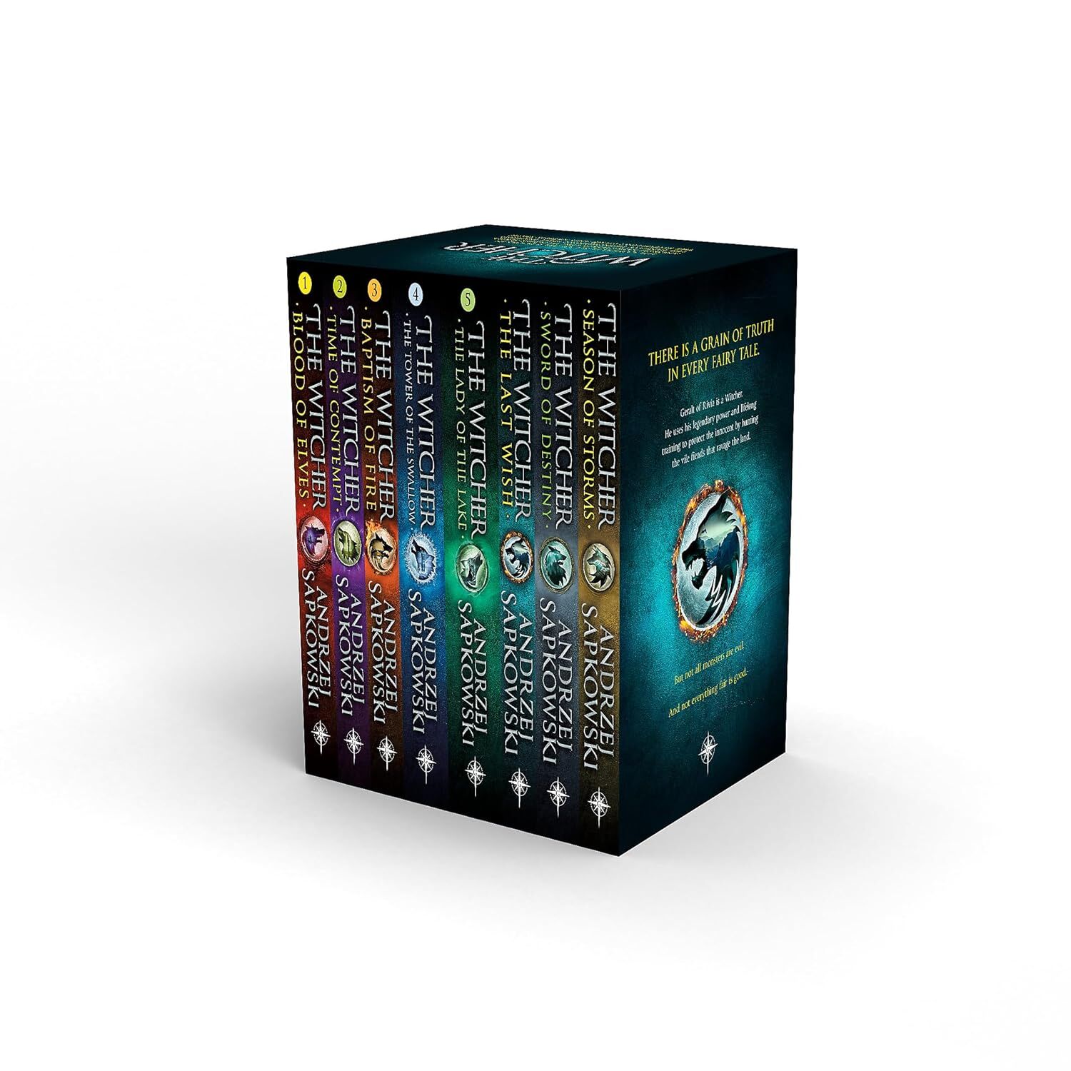 The Witcher Boxed Set: The Last Wish, Sword of Destiny, Blood of Elves, Time of Contempt, Baptism of Fire, The Tower of The Swallow, The Lady of the Lake, Season of Storms: 1-8