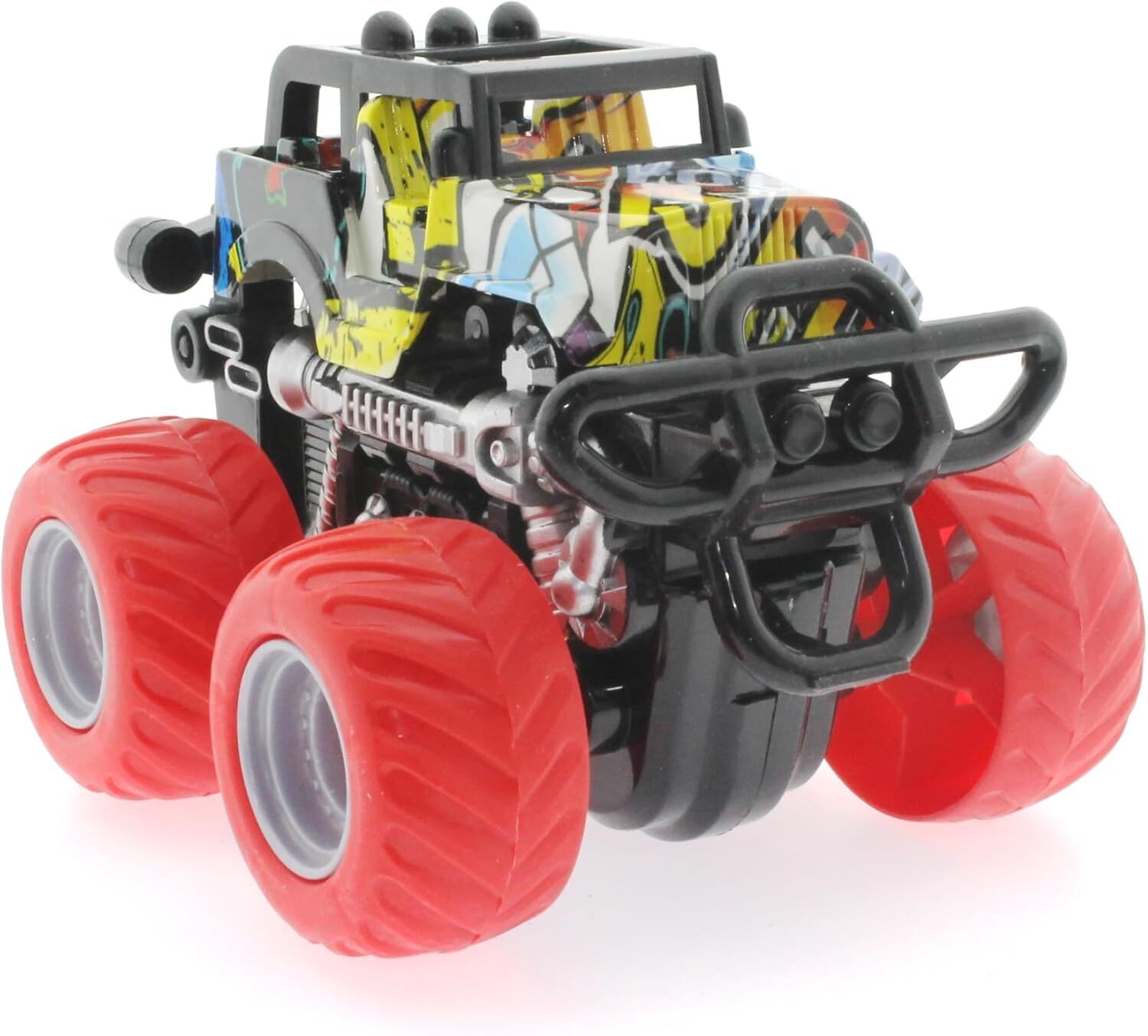 Mega brands Die Cast Off Road Dev Kırmızı Teker Araba
