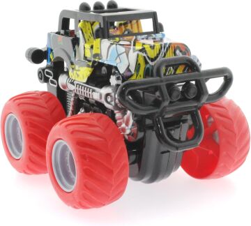 Mega brands Die Cast Off Road Dev Kırmızı Teker Araba