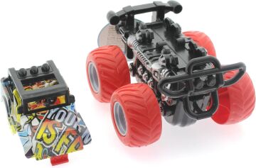 Mega brands Die Cast Off Road Dev Kırmızı Teker Araba
