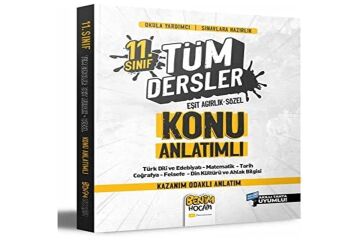 2022 11. Sınıf Eşit Ağırlık - Sözel Tüm Dersler Konu Anlatımı