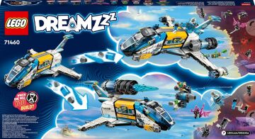 LEGO® DREAMZzz™ Bay Oz'un Uzay Otobüsü 71460-9 Yaş ve Üzeri Macera Sever Çocukların 2 Farklı Şekilde İnşa Edilebileceği Bir Okul Otobüsü İçeren Yaratıcı Oyuncak Yapım Seti (878 Parça)