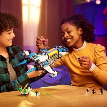 LEGO® DREAMZzz™ Bay Oz'un Uzay Otobüsü 71460-9 Yaş ve Üzeri Macera Sever Çocukların 2 Farklı Şekilde İnşa Edilebileceği Bir Okul Otobüsü İçeren Yaratıcı Oyuncak Yapım Seti (878 Parça)