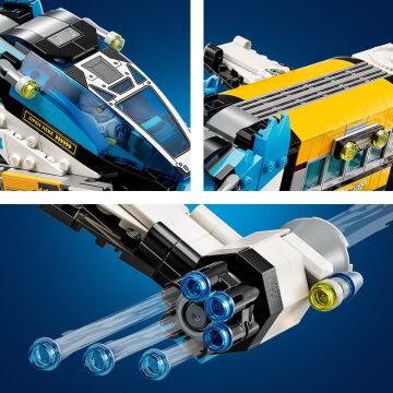 LEGO® DREAMZzz™ Bay Oz'un Uzay Otobüsü 71460-9 Yaş ve Üzeri Macera Sever Çocukların 2 Farklı Şekilde İnşa Edilebileceği Bir Okul Otobüsü İçeren Yaratıcı Oyuncak Yapım Seti (878 Parça)