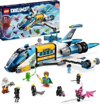 LEGO® DREAMZzz™ Bay Oz'un Uzay Otobüsü 71460-9 Yaş ve Üzeri Macera Sever Çocukların 2 Farklı Şekilde İnşa Edilebileceği Bir Okul Otobüsü İçeren Yaratıcı Oyuncak Yapım Seti (878 Parça)
