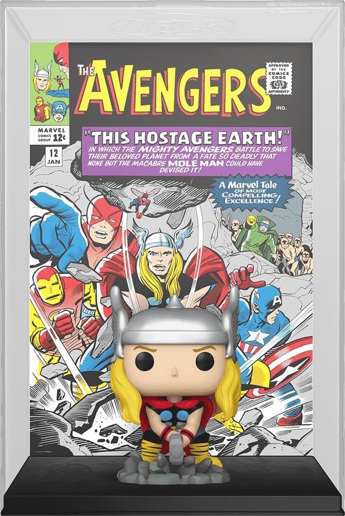 Funko Pop Comic Cover! Marvel: Avengers - Thor (Hariç) Koleksiyon Vinil Figür - Hediye Fikri - Resmi Ürün - Çocuklar ve Yetişkinler için Oyuncaklar - Koleksiyonerler ve Teşhir için Model Figürü