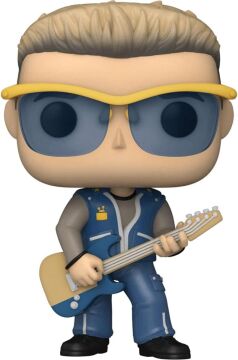 POP Rocks: U2, ZooTV - Adam Funko Vinil Figür (Uyumlu Kutu Koruyucu Kılıf ile Bağlanmıştır), Çok Renkli, 9,5 cm