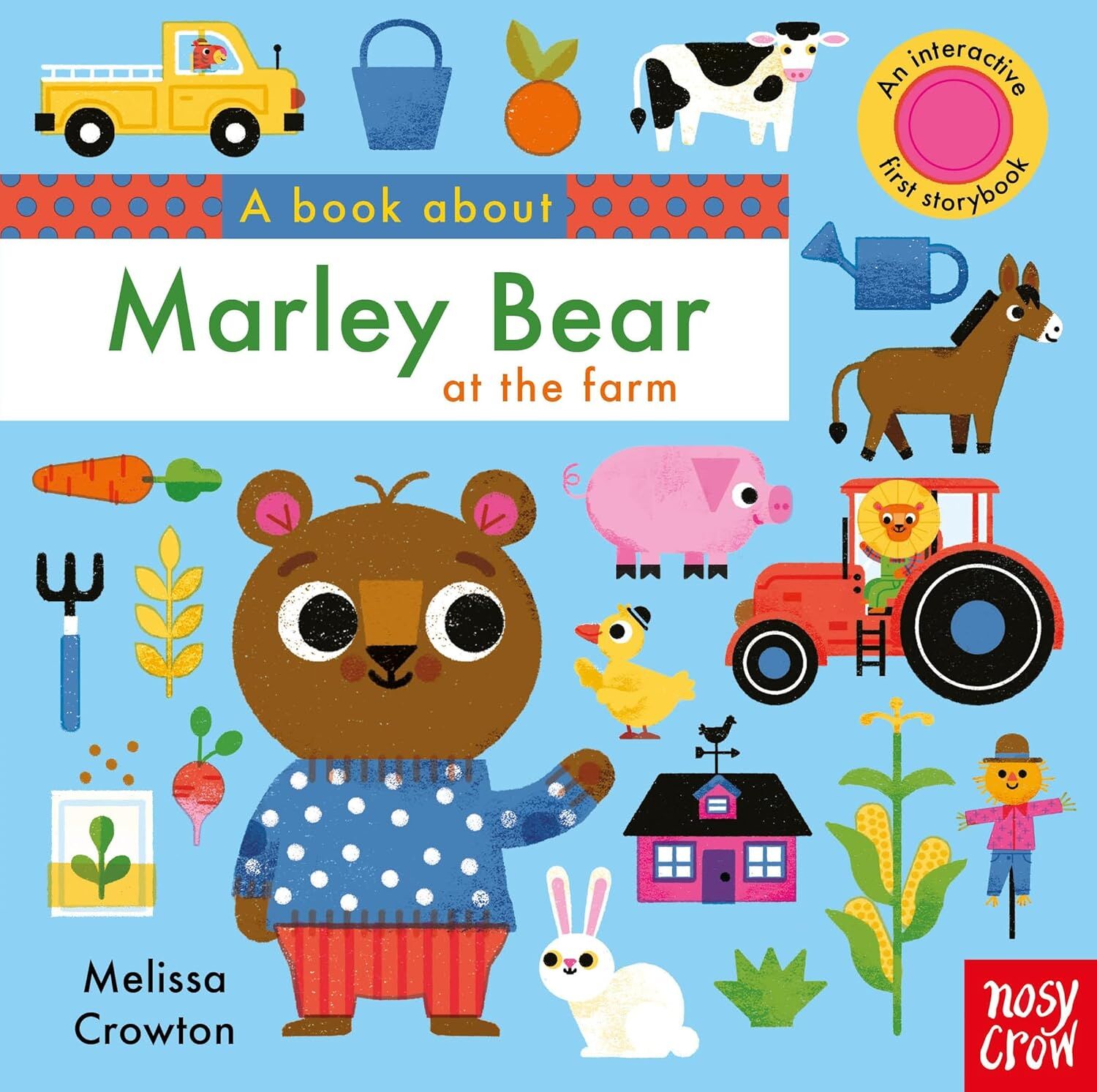 NC - Book About Marley Bear At Farm
