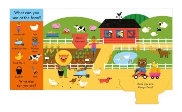 NC - Book About Marley Bear At Farm