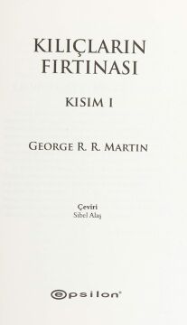 Kılıçların Fırtınası Kısım 1