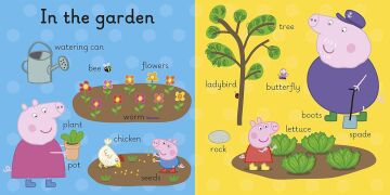 Peppa Pig: Peppa's First 100 Words: A Lift-the-Flab Book