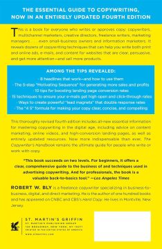 Copywriter's Handbook, The (4th Edition): A Step-By-Step Guide to Writing Copy that Sells (Kapak Resmi değişebilir)