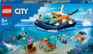 LEGO® City Kâşif Dalış Kapsülü 60377 Oyuncak Yapım Seti (182 Parça)