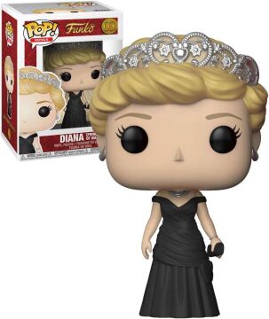 funko Pop Royals: Kraliyet Ailesi - Diana Galler Prensesi Vinil Figür (Pop Kutusu Koruyucu Kılıf ile birlikte)
