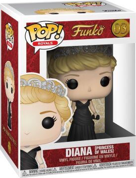 funko Pop Royals: Kraliyet Ailesi - Diana Galler Prensesi Vinil Figür (Pop Kutusu Koruyucu Kılıf ile birlikte)