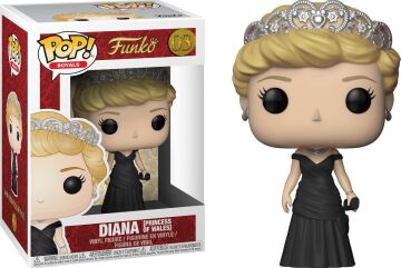 funko Pop Royals: Kraliyet Ailesi - Diana Galler Prensesi Vinil Figür (Pop Kutusu Koruyucu Kılıf ile birlikte)