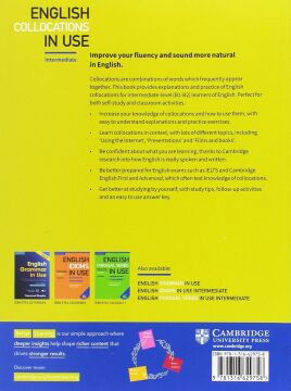 English Collocations in Use Intermediate Book with Answers: How Words Work Together for Fluent and Natural English