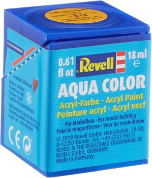 Revell - Su Bazlı Maket Boyası Sarı İpek 18 Ml (36310)