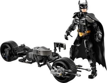 LEGO DC Batman: Batman Yapım Figürü ve Bat-Pod Motosiklet 76273-12 Yaş ve Üzeri Süper Kahraman Sevenler için Kara Şövalye Süper Kahraman Model Yapım Seti (713 Parça)