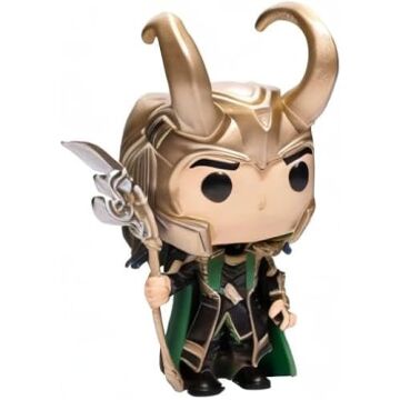 Funko Pop Marvel Avengers Loki with Scepter Special Edition
