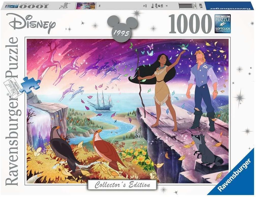 Ravensburger Yapboz 17290 - Pocahontas - 1000 Parça Disney Yapboz Yetişkinler ve 14 Yaşından Büyük Çocuklar için