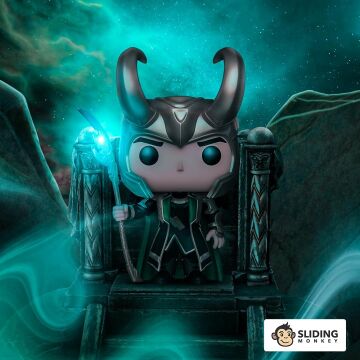 Funko Pop Marvel Avengers Loki with Scepter Special Edition