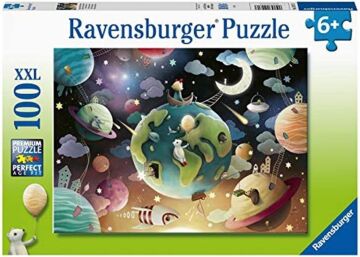 Ravensburger 129713 100p Puz Gezegenler, Çok Renkli