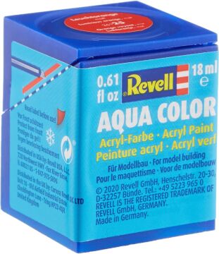 Revell - Su Bazlı Maket Boyası Berrak Turuncu Mat 18 Ml (36125)