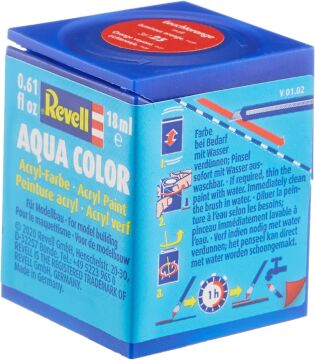 Revell - Su Bazlı Maket Boyası Berrak Turuncu Mat 18 Ml (36125)