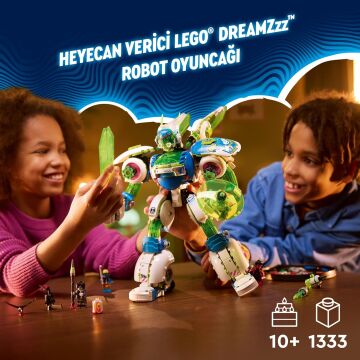 LEGO DREAMZzz Mateo ve Şövalye Z-Blob Savaş Robotu 71485 – 10 Yaş ve Üzeri Çocuklar İçin 4 Minifigür İçeren Yaratıcı Oyuncak Yapım Seti (1333 Parça)