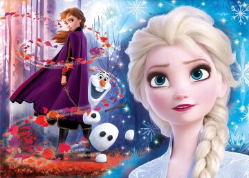 Clementoni 21609 Yapboz Disney Frozen 2, 2x60 Parça