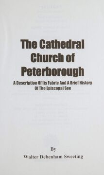 The Cathedral Church Of Peterborough