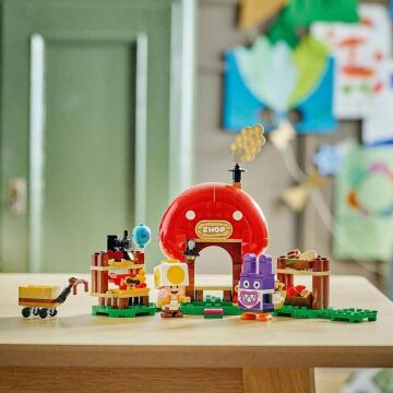 LEGO Super Mario Nabbit Toad’un Dükkanında Ek Macera Seti 71429-8 Yaş ve Üzeri Super Mario Hayranları İçin Koleksiyonluk Yaratıcı Oyuncak Yapım Seti (230 Parça)