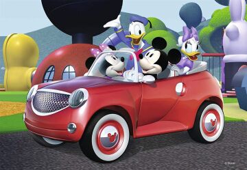Ravensburger Wd Mickey Mousse 2x12P Yapboz 75652