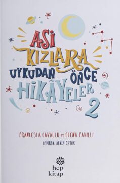 Asi Kızlara Uykudan Önce Hikayeler 2 (Ciltli)