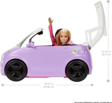 Barbie'nin Elektrikli Arabası, 3 yaş ve üzeri, HJV36