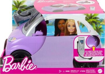 Barbie'nin Elektrikli Arabası, 3 yaş ve üzeri, HJV36