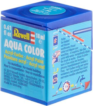 Revell - Su Bazlı Maket Boyası Açık Mavi Parlak 18 Ml (36150)