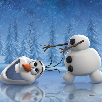 Ravensburger 92642 Frozen Kış Macerası 3'lü 49 Parça Yapboz