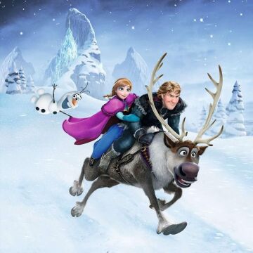 Ravensburger 92642 Frozen Kış Macerası 3'lü 49 Parça Yapboz