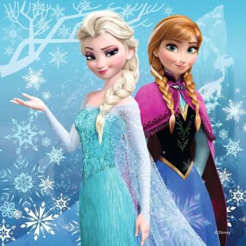 Ravensburger 92642 Frozen Kış Macerası 3'lü 49 Parça Yapboz