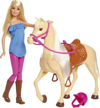 Barbie ve Güzel Atı Oyun Seti, 3 yaş ve üzeri, FXH13