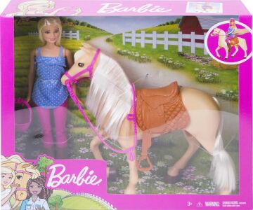Barbie ve Güzel Atı Oyun Seti, 3 yaş ve üzeri, FXH13