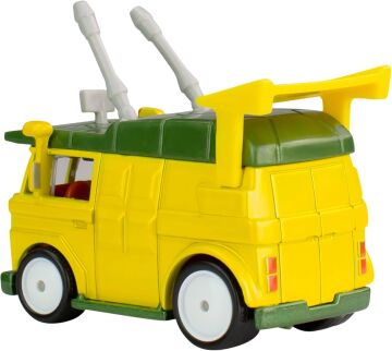 Hot Wheels Ninja Kaplumbağalar TMNT Model Parti Vagonu Cast - Ölçek 1:64 - Uzunluk 7 cm Pop Kültür HXF04