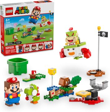 LEGO Super Mario İnteraktif LEGO Mario ile Maceralar 71439 – 6 Yaş ve Üzeri Çocuklar İçin Yoshi İçeren Oyuncak Araç Yapım Seti (218 Parça)