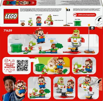 LEGO Super Mario İnteraktif LEGO Mario ile Maceralar 71439 – 6 Yaş ve Üzeri Çocuklar İçin Yoshi İçeren Oyuncak Araç Yapım Seti (218 Parça)