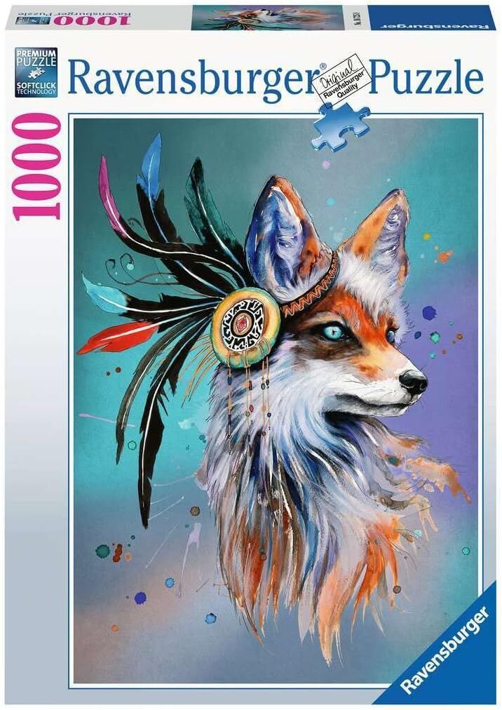 Ravensburger 16725 Bohem Tilki Puzzle, 1000 Parça