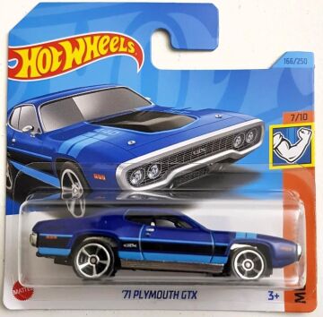 Hot Wheels Tekli Arabalar 71 PLYMOUTH GTX HKK91